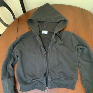 Cotton Citizen crop hoodie small